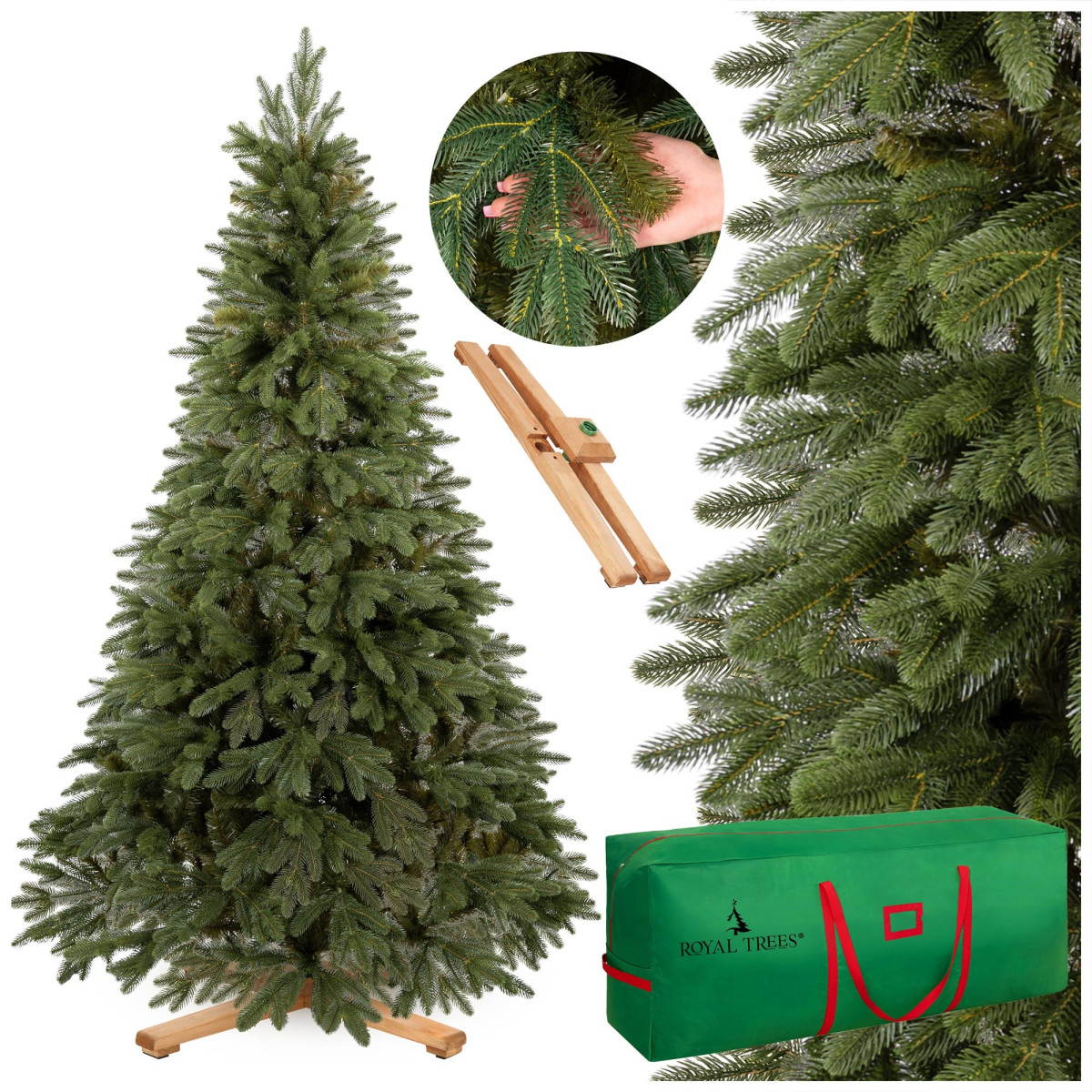 Mākslīgā eglīte Springos CT0253, PRIEDE PREMIUM 210 CM