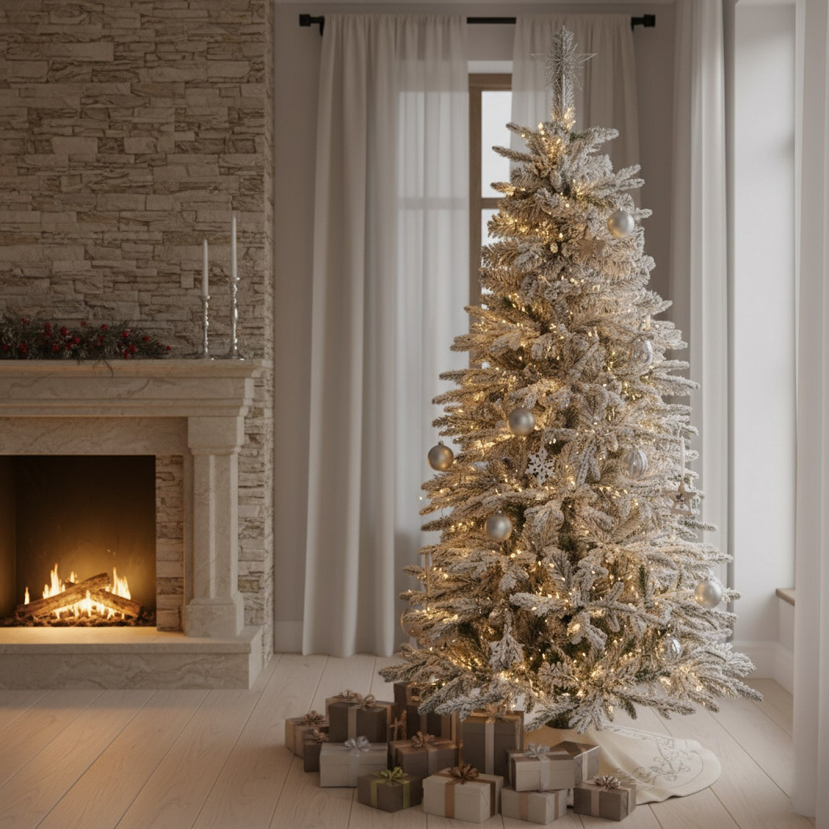 Mākslīgā eglīte Springos CT0224, KALNU EGLE LUX 180 CM