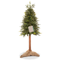 Mākslīgā eglīte Springos CT0199, PRIEDE UZ STUMBRA 180 CM