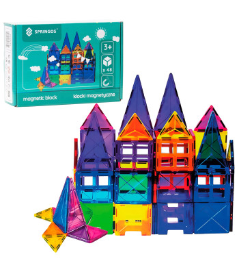 Magnētiskais konstruktors Springos KG0046