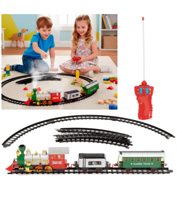 Elektriskais rotaļu parādes vilciens ar vagoniem Springos KG0052