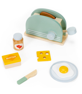 Koka rotaļlieta bērniem tosteris / sēklmašīna Springos KG0054