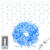 Gaismas aizkars ar tālvadības pulti