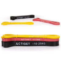 Pretestības gumijas vingrošanai 3 gab. ACT0047