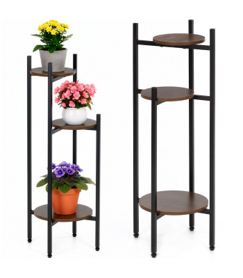 Ziedu Plaukts 81 cm Metāla Ziedu Plaukts