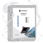 Dārza brezenta pastiprināta aizsargplēve, pelēka, 3x5 m 260 g/m2