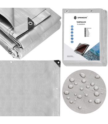 Dārza brezents 6x8 m 130g/m²