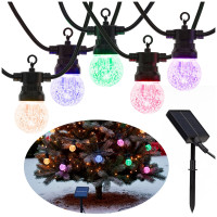 Āra LED spuldžu virtene 15 LED multicolor CL1248 Springos