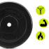 Kompozīta svara disks 15 kg 31 mm ACT0074