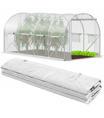 Dārza siltumnīcas plēve 4 x 2,5 x 2 m GT0009F