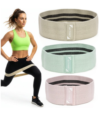 Pretestības gumiju komplekts vingrošanai 3 gab. ACT0107