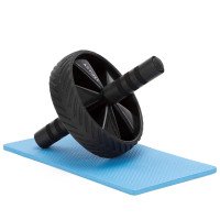 Vingrošanas ritenis ar paklājiņu ACT0110