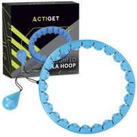 Hula Hoop riņķis ar svaru ACT0138