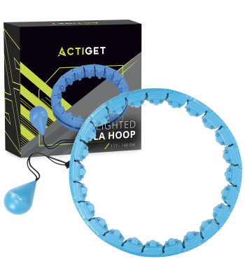Hula Hoop riņķis ar svaru ACT0138