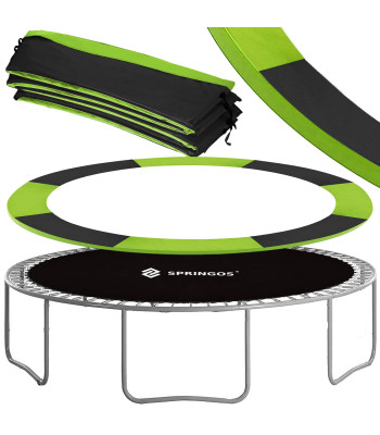 TP-10FT 305 cm melns ar zaļu apdari