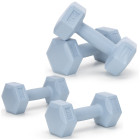 2x1kg sešstūra hanteles fitnesa vingrinājumiem