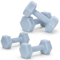 2x1kg sešstūra hanteles fitnesa vingrinājumiem