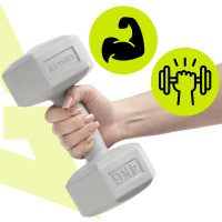 Hanteles 2 x 4 kg ACT0162