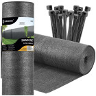 Noēnojuma tīkls gaiši antracīta 65 GSM 1.5 x 25 m SN0072