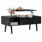 kafijas galds ar paceļamu virsmu 50 x 100 x 44,2 cm hf0067