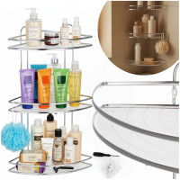 vannas istabas stūra plaukts springos ha7542 25 x 25 x 58,5 cm