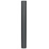 PVC privātuma aizsegs balkonam, terasei un žogam 500 x 160 cm, tumši pelēks