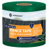 Tumši zaļa žoga lente 19 cm x 50 m, 450 g/m² Springos® FN0011