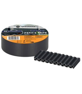 Antracīta žoga lente 4,75 cm x 50 m, 450 g/m² FN0012
