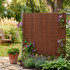Brūns PVC maskēšanas paklājs balkonam, terasei un žogam, 500 x 120 cm