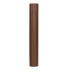 PVC balkona aizsegs 400 x 100 cm terasei, žogam un dārzam, brūns