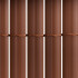 PVC balkona aizsegs 400 x 100 cm terasei, žogam un dārzam, brūns
