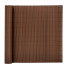 PVC balkona aizsegs 400 x 100 cm terasei, žogam un dārzam, brūns