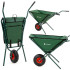 Saliekama dārza ķerra Springos GA0258, 50 l, zaļa