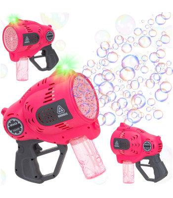 Burbuļu pistole Springos kg0065, rozā