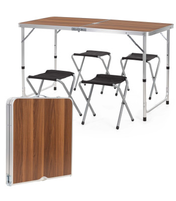 Tūrisma komplekts – galds un krēsli Springos CS0178