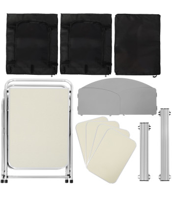 Saliekams pārnēsājams BBQ galds Springos CS0181