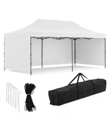 Dārza telts 3 x 6 m, balta