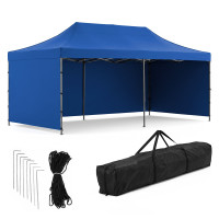 Dārza telts 3 x 6 m, zila (GP0007)
