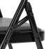 Saliekams krēsls 46,5 x 43,5 x 79 cm, melns GF0113
