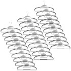 Neslīdoši drēbju pakaramie Springos®, 30 gab., HG0081