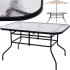 Dārza galds Springos GF0080, 120 × 70 × 70 cm
