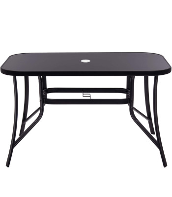 Springos GF0077 dārza galds, 120 × 70 × 70 cm