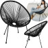 Springos GF0085 dārza krēsls, 72 × 82 × 85 cm