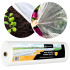 Balts ziemas agrotekstils Springos AG0002, 70 g/m², 50 × 1,6 m