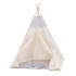 Pelēka bērnu tipi telts Springos TIP15