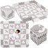 Springos bērnu putu puzles paklājs 150 × 150 cm