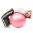 Springos FB0012 vingrošanas bumba ar pumpi, 75 cm, rozā