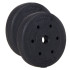 Springos FA1022 svara disks, 2,5 kg, melns