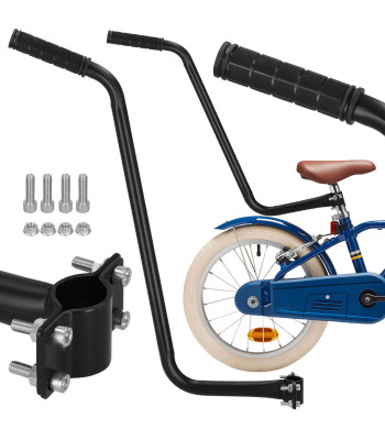 Springos BA0048 velosipēda mācību rokturis, 70 cm, tērauda, melns