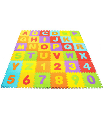 Bērnu putu puzles paklājs Springos FM0017, 172 × 172 cm